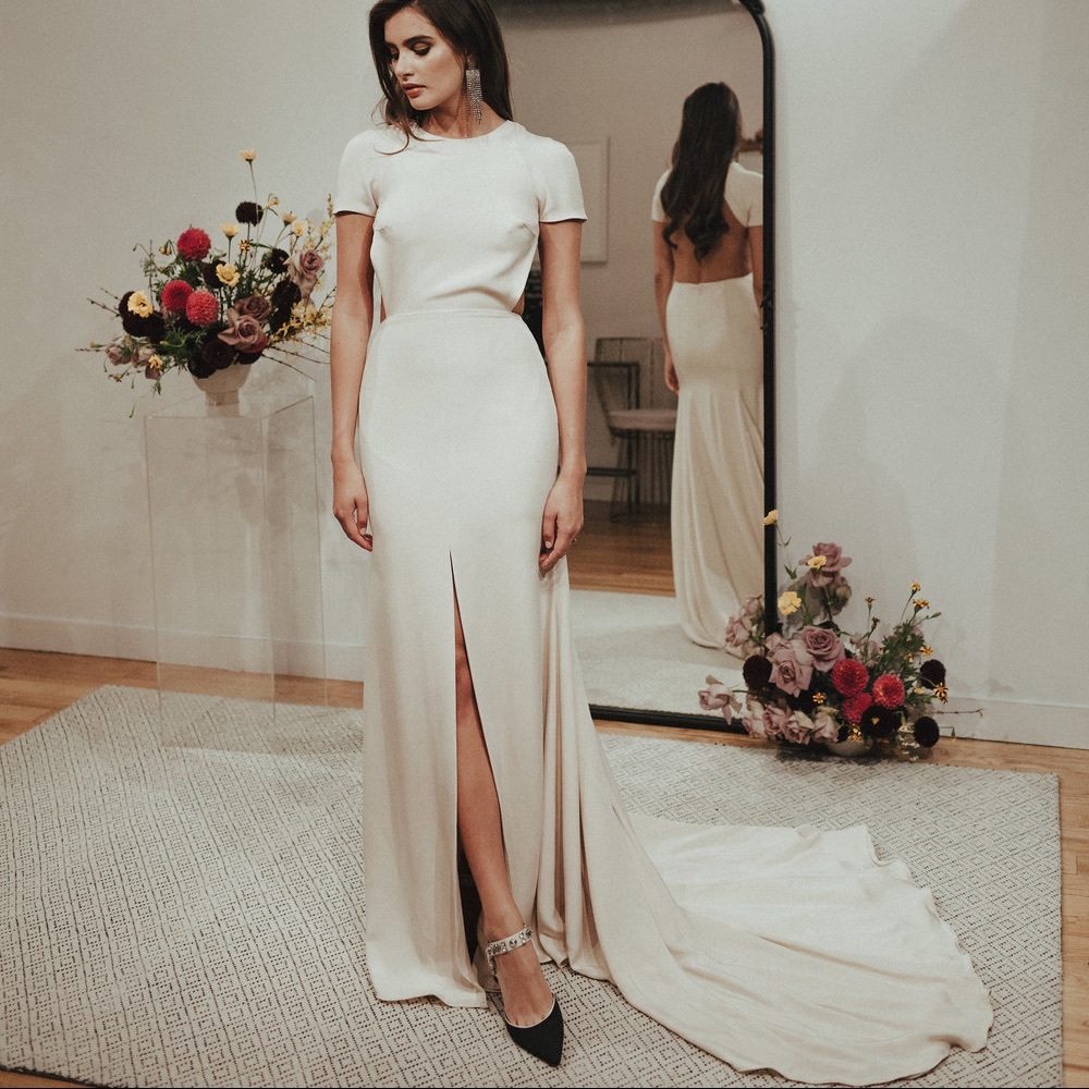 Sarah Seven Kir Gown Size 8